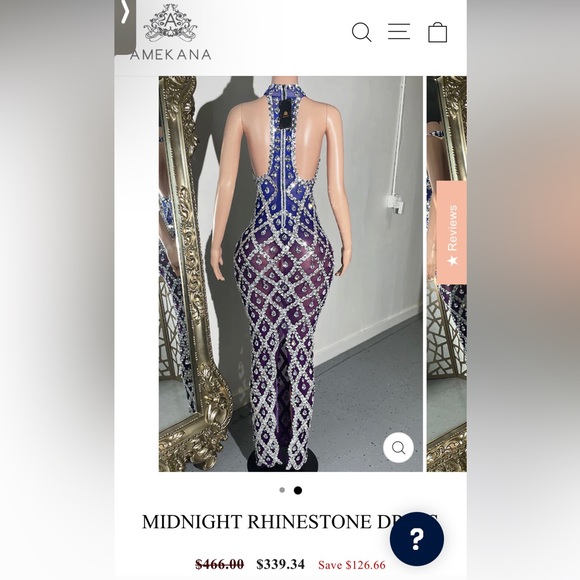 Mesh Glamorous Dress - Picture 2 of 3